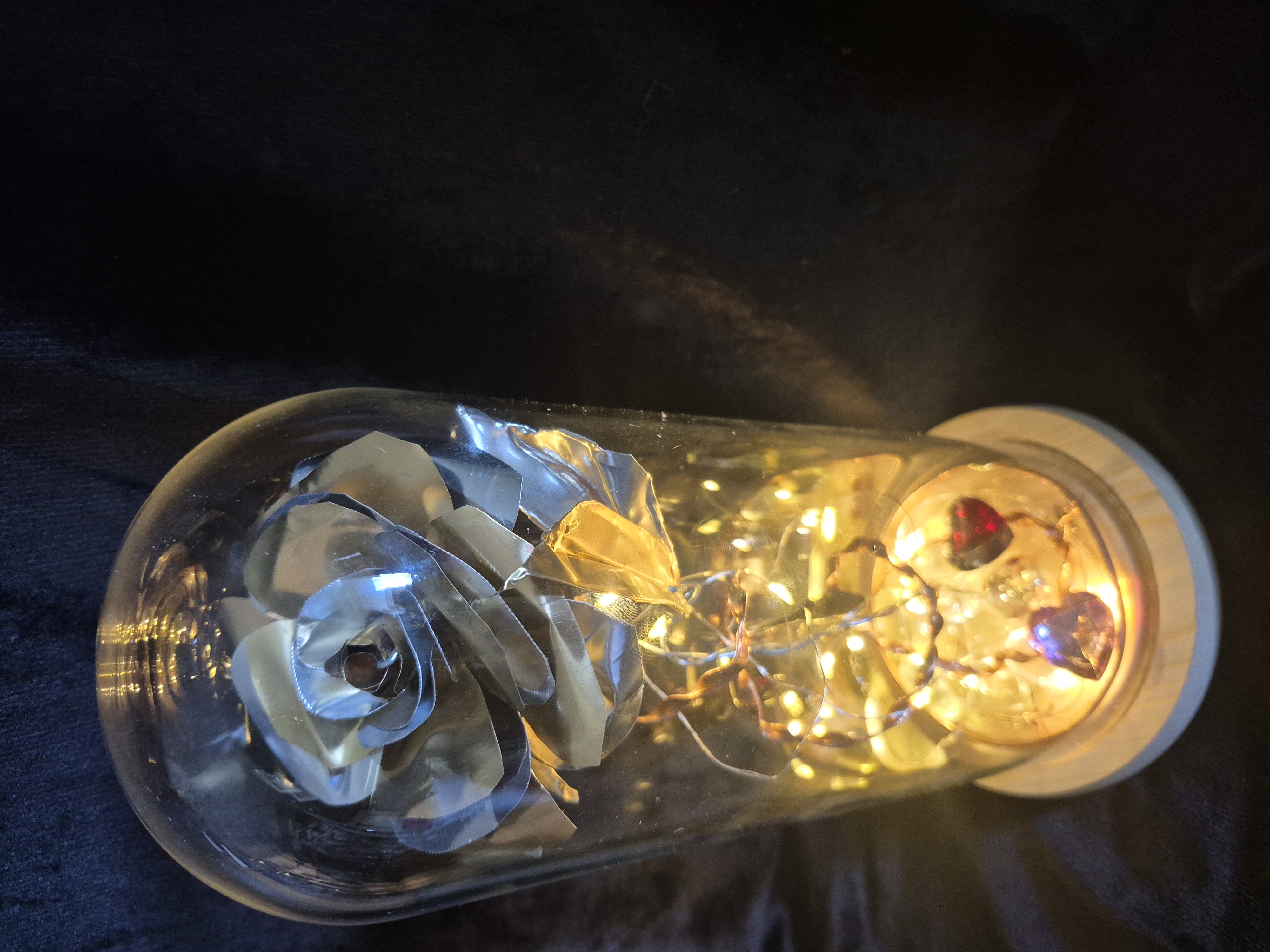 Brass Rose Light Test